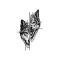 Over 500+ Designs Wolf Animal Ghost Inkster jagua juice ink natural cyan  2 week  Water Transfer Hot Sell Semi Permanent Tattoo