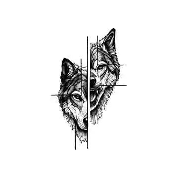 Over 500+ Designs Wolf Animal Ghost Inkster jagua juice ink natural cyan  2 week  Water Transfer Hot Sell Semi Permanent Tattoo