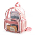 Custom Candy Color Mini Kids Jelly School Bag Summer Transparent Pvc Backpack Girls Fashionable Clear PVC Waterproof Backpack