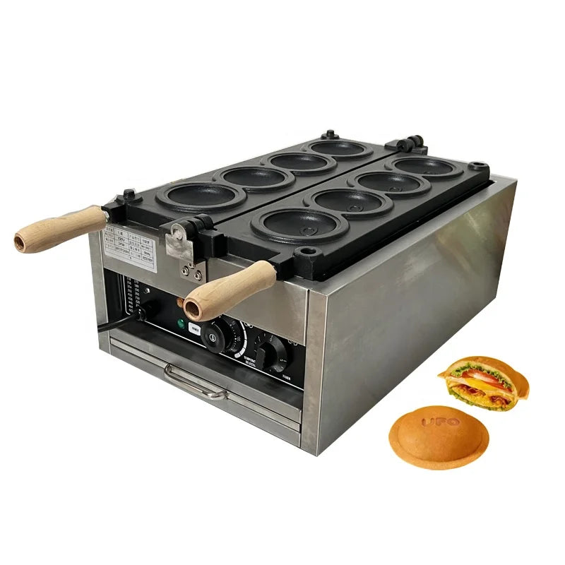 110V 220V Hamburger UFO Burger Machine Sandwicher Electrical Press UFO Burger Maker Bread 4pcs Burger Machine