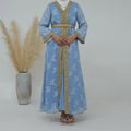 Loriya Wholesale Middle East EID Ramadan Kaftan Dubai Arab Muslim Women Dress Two Pieces Set Caftan