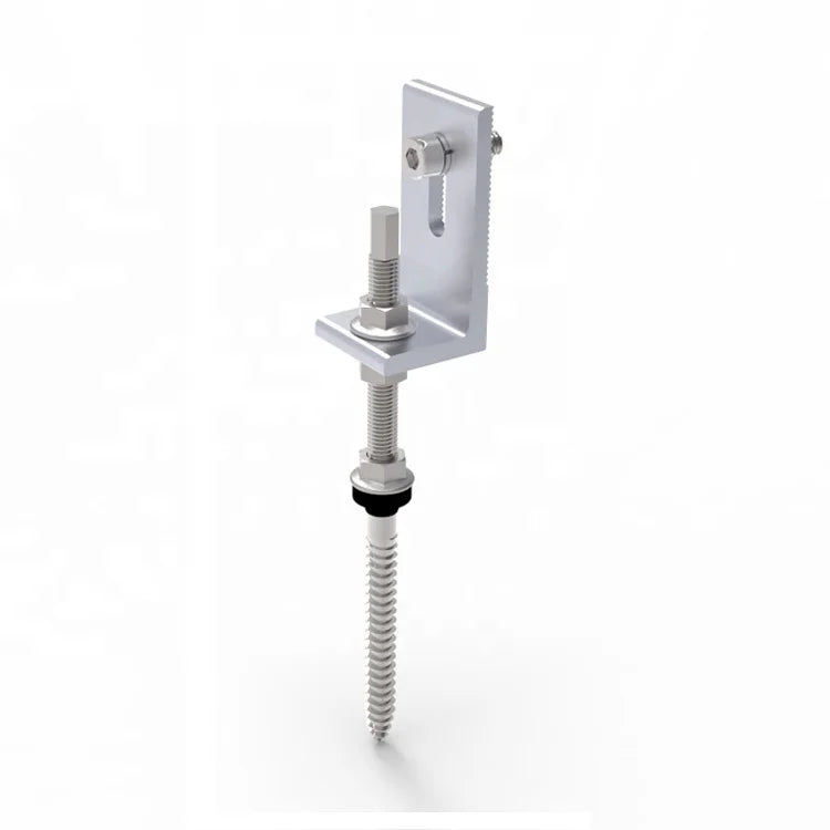 Hot Sale Double Threaded Screws M10x200 Hanger Bolt with L Foot for Solar Mounting System