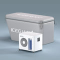 ICEGALAX Angled Ice Bath Tub Portable PVC Cold Plunge Tubs Inflatable Ice Bathtubs for Cryotherapy Athletes Recovery