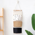 Custom Wall Hanging Bag Wall Shelf Hanging Bag Dormitory Room Storage After the Door