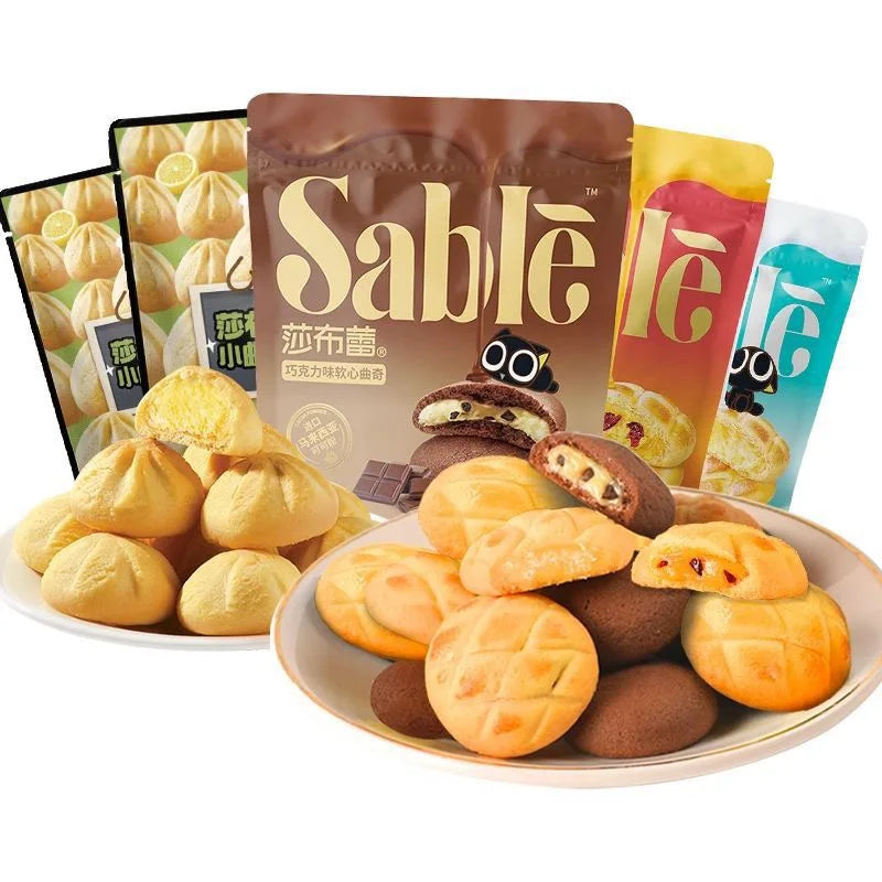 Best Selling Sable Cookies Chocolate Flavor Pop-Up Wafers 12-Month Shelf Life Made With Healthy Food Additives