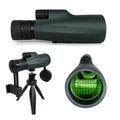 SECOZOOM RZMT3 Waterproof High Power 10-30X50 Zoom Monocular Bak4 Prism FMC Lens Tripod Adaptable 358g Lightweight Bird Watching