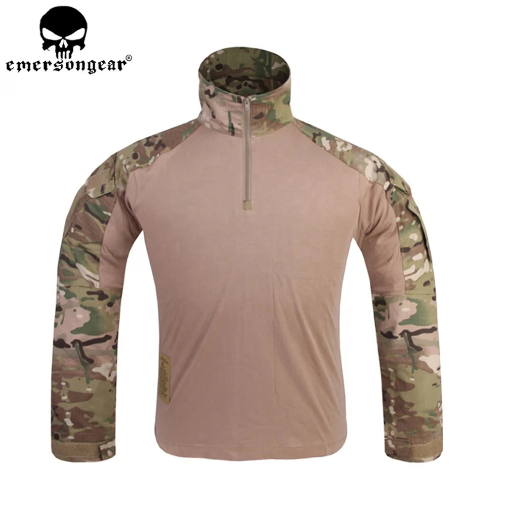 Emersongear Outdoor Camouflage Training Combat Clothing Suit Tactical Shirts G3 Uniforms