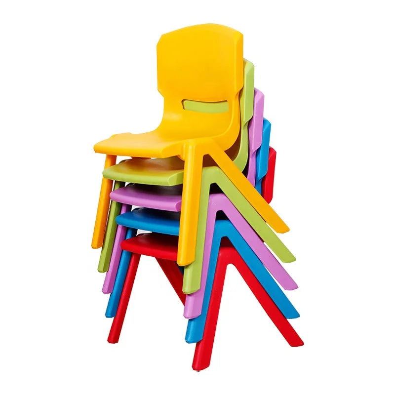 High Quality Modern Portable Safety School Classroom Seating Stacking Daycare Nursery Preschool Gym Children'S Plastic Kid Chair