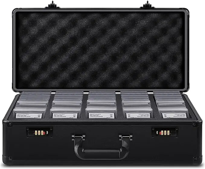 Waterproof Sports Card Display Case Customizable Graded Card Storage Box with OEM and ODM Support