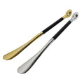 Shoehorn Manufacturers Long Handle Metal Luxury Rugby Head Lifter High Fasion Shoe Horn