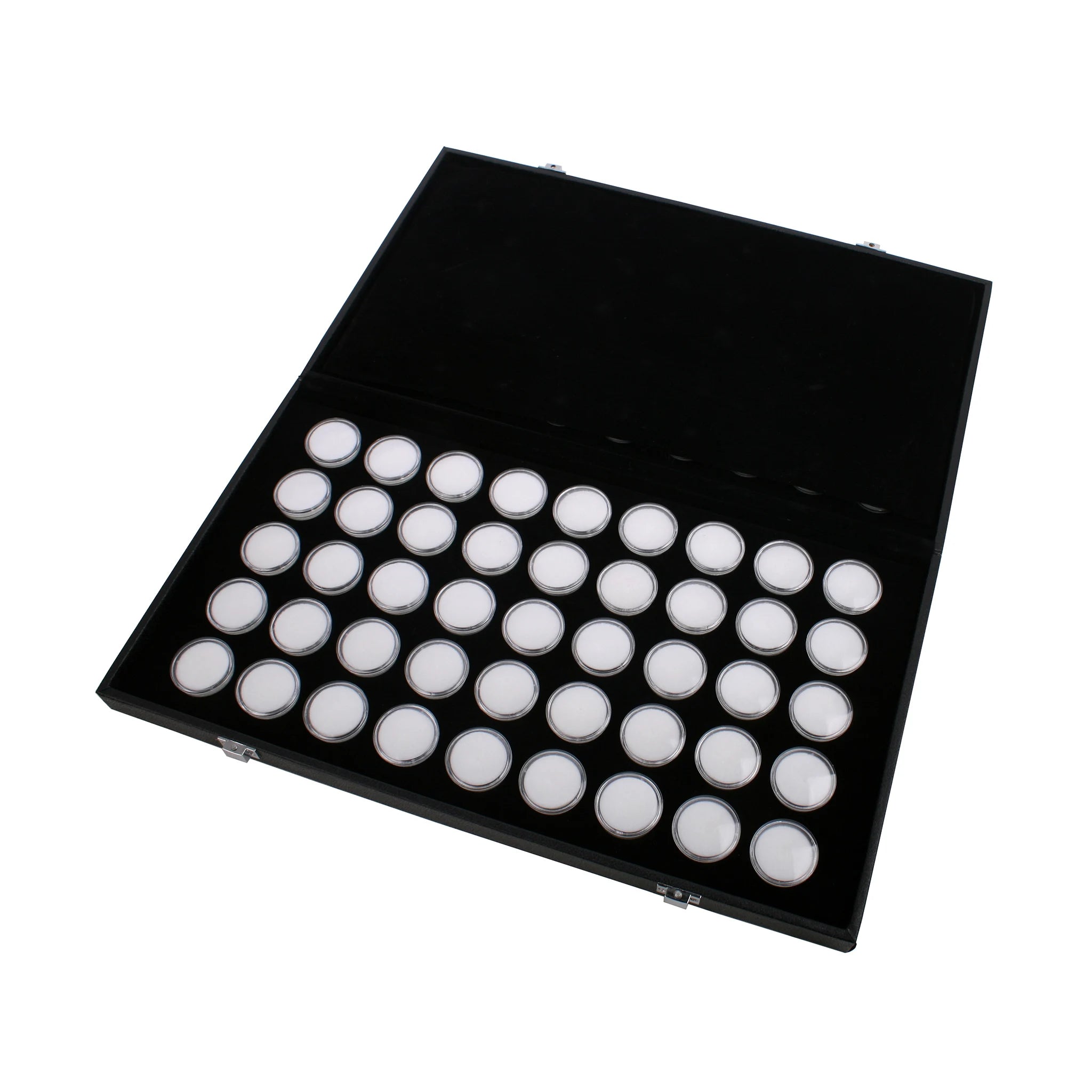 Wholesale DK21632-90 White Foam Gem Jars Insert Gemstone Storage Display Tray Jewelry Diamond Box