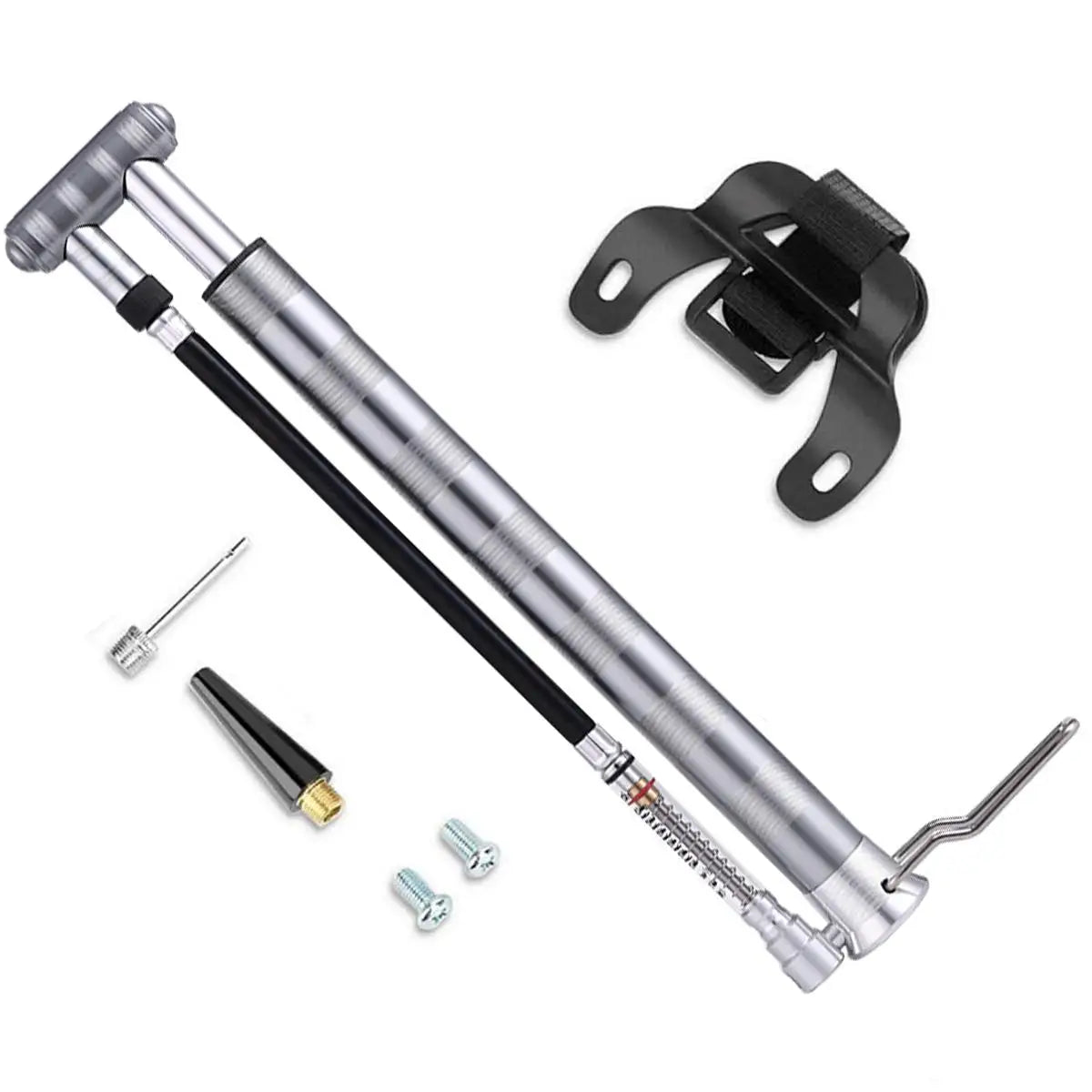 Multifunctional Mini Bicycle Floor Pump Stand Foot Bike Tire Pump for Cycling