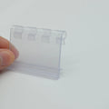 Plastic Extrusion Profile Display Hook for Supermarket Shelf