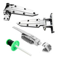 1178 1460 Cold Storage Room Hardware Used Condition Door Handle Hinges Lock Latch Essential Components for Home Kitchen