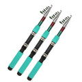 1.8m-3.6m Rock Fiberglass Fishing Pole Carbon Fiber Distance Telescopic Fishing Rod