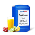 Food Grade Pectinase Liquid Pectic Enzyme 60000u/ml Degradeing Pectin for Juice Clarification Improves Juice Yield
