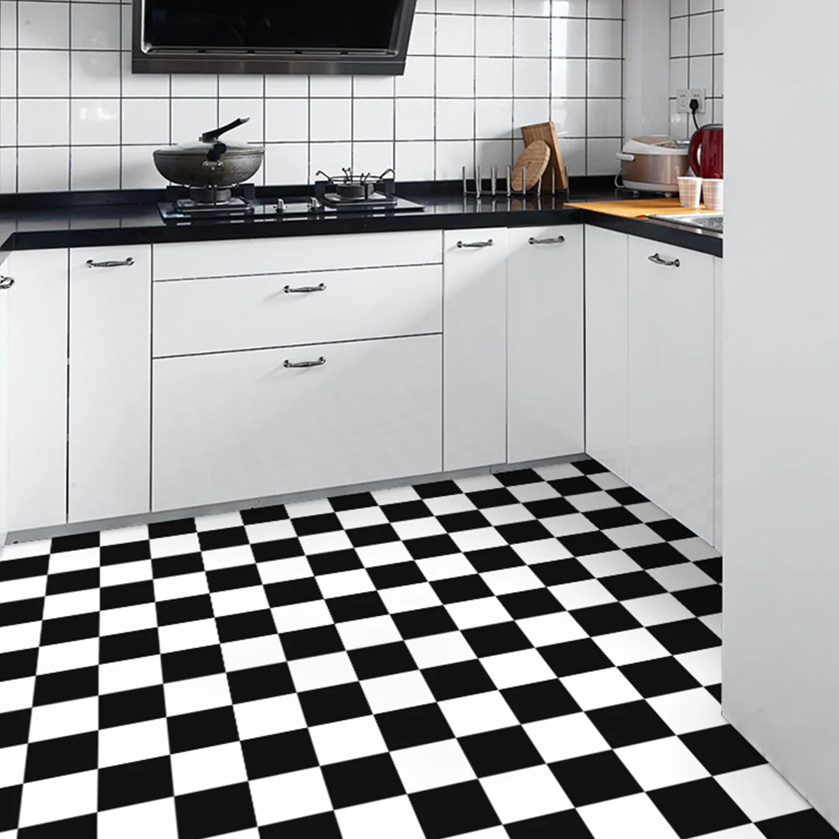 Floor Paper Pvc Decorative Paper for Floor Peel and Stick Floor protection Paper Board for Bathroom Kitchen