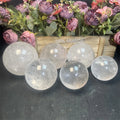 Clear Quartz Ball Natural Polished Crystal Craft Clear Quartz Sphere for Healing