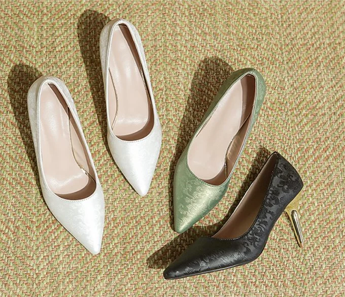 Hot Selling Big Sizes Shoes China Wholesale Casual High Heels Sandals for Women and Ladies