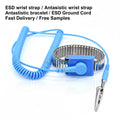 ESD Wrist Strap Band ESD Metal Wrist Strap Anti- Static Wrist and Ankle Straps for Elctronica Industrial