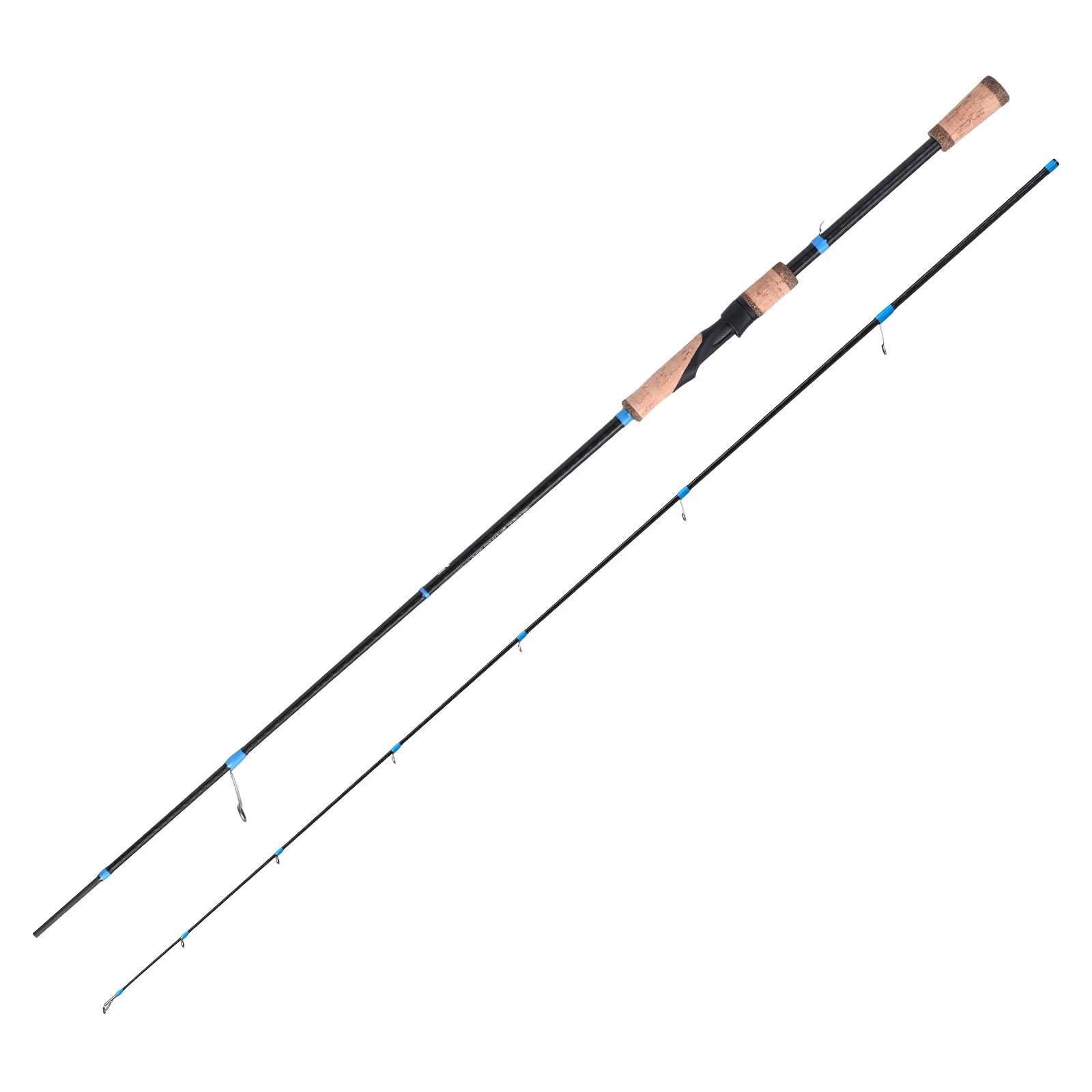 Newbility High Carbon Saltwater Rod 208cm 2 Sections Ultralight XF Spinning Fishing Rod