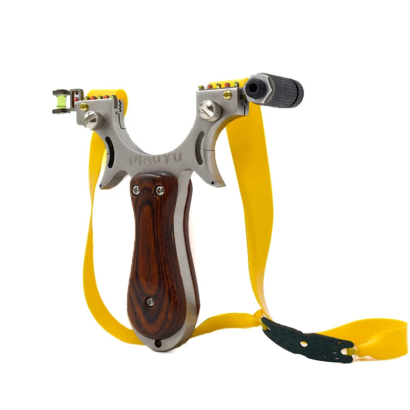New Stainless Steel and Wooden Slingshot Hunting Sling Shot Professional Outdoor Shooting Sling Shot