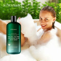 Private Label KORMESIC Natural Tea Tree Peppermint Aloe Body Wash for Body Cleaning Moisturizing