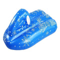 2025 Factory Custom Rider Winter Nylon PVC Foldable Inflatable Racing Car Model Snow Tube & Snow Sledge for Kids