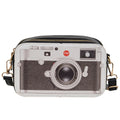 Cute Camera Shaped Bag Small Crossbody Bag Pu Leather New Fashion Ladies Novelty Handbags for Women