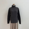 Wholesale Customization Solid Color Winter Knitted Pullover Sweaters Women