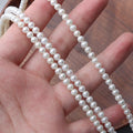 Wholesale High Gloss 4-4.5mm Close round Natural Freshwater Loose Pearls for Fine Jewelry like Pearl Necklaces