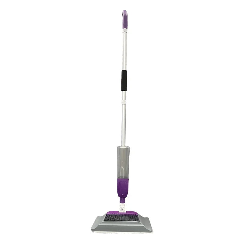 4 in 1 Magic Microfiber Spray Mop Broom Dustpan Set for Floor Cleaning