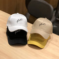 Sunshade Silk Satin Baseball Snapback Cap 3d Letter Embroidery Custom Trucker Hat for Spring and Summer