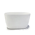Adult Household Small Unit Thin Edge Independent Small Bathtub Acrylic Mesh Red Japanese Mini Deep Bubble Bathtub