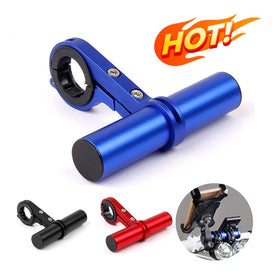 Alloy Fiber Stand with 10/20/25/30cm Bicycle Handlebar Extension Bracket Bike Headlight Mount Computer Lamp Support Rack