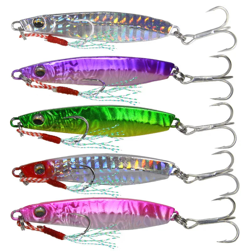 Fishing Lures Slow Shake Hard VIB Metal Bait Long Throw Iron Plate Blood tank 18g/25g/35g/45g for Long Casting Sea Fishing