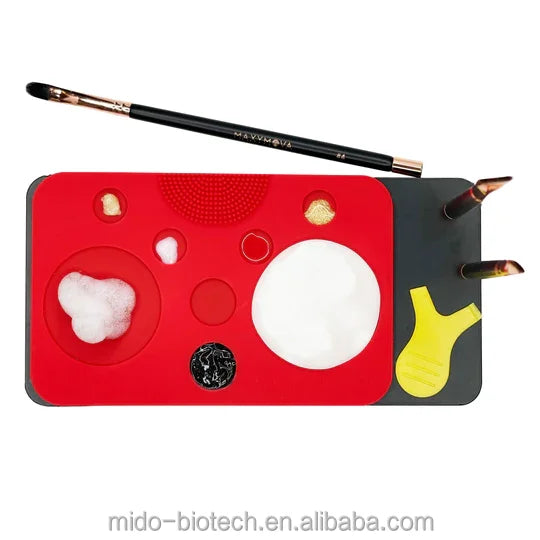 Silicone Palette for Lash Lift and Tint Reusable Brow Lamination and Dye Pallet Shiny Flipped Tint Dye Mix Dish Tray-Lashlifts