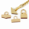Meetee XP015 12*19mm DIY Hardware Accessories Waterproof Hook Side Connector Hooks Strong Alloy Side Ring Buckles for Bags