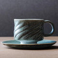 Customizable Fine Dining Porcelain Coffee Cup Set Multicolored Reusable Ceramic Dinnerware for Restaurant Use OEM Logo Vajilla