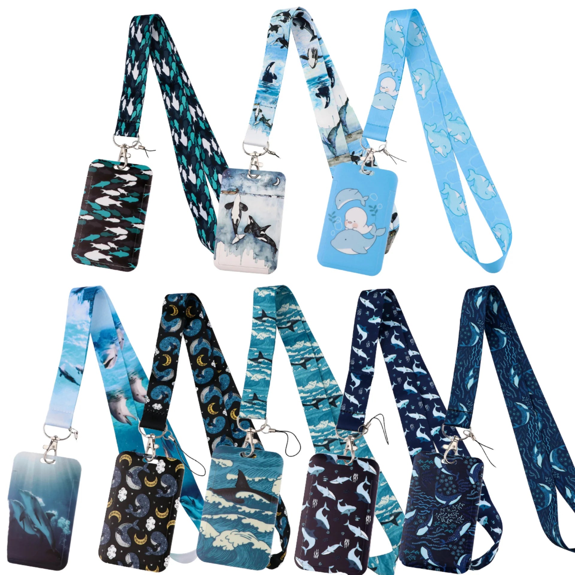 Custom ID Card Polyester Lanyard with Logo Doctor Neck Strap and Hook Accessory for Badge Holders