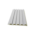 Classic Modern Fluted WPC Slat Wall Panel New Style Wood Panel Design for Boards Yunjian Brand Waterproof Environment Friendly