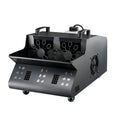 1500W Bubble Machine 18X3W Rgb Stage Equipment Dual Wheel Fog Machine Smoke Bubble Machine