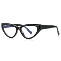 2025 TR90 Transparent Colorful Cat Eye Full Rim Lightweight Women Eyeglasses Frame With Spring Hinge for Optical Lenses
