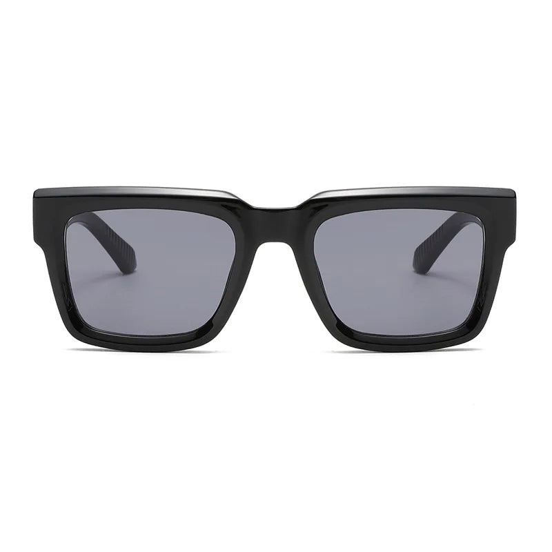 MLM Hot Sale New Style Retro Large Square Frame Luxury Sunglasses Custom Logo Uv400 Protection Sun Glasses