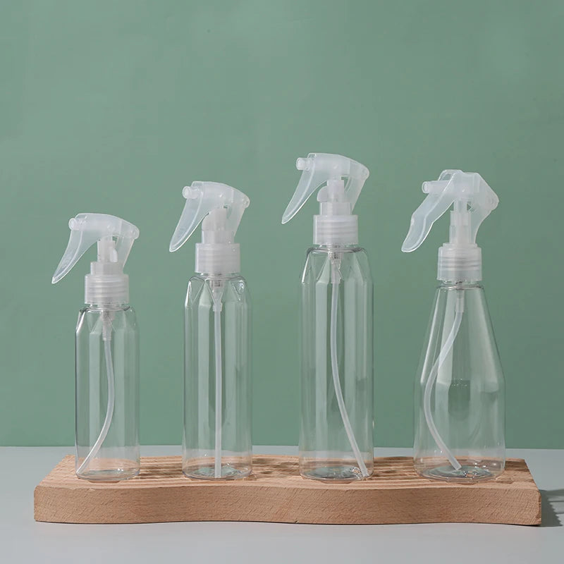 100ml 150ml 200ml Cheap Recycled PET Mist Customized clear 3oz 6oz Trigger Diamond Spray Plastic Bottle