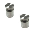 Factory Cnc Machining Precision Custom  Steel/aluminum Standoff 5/16" Threaded Weld Washers Aluminum Threaded Spacers Standoffs