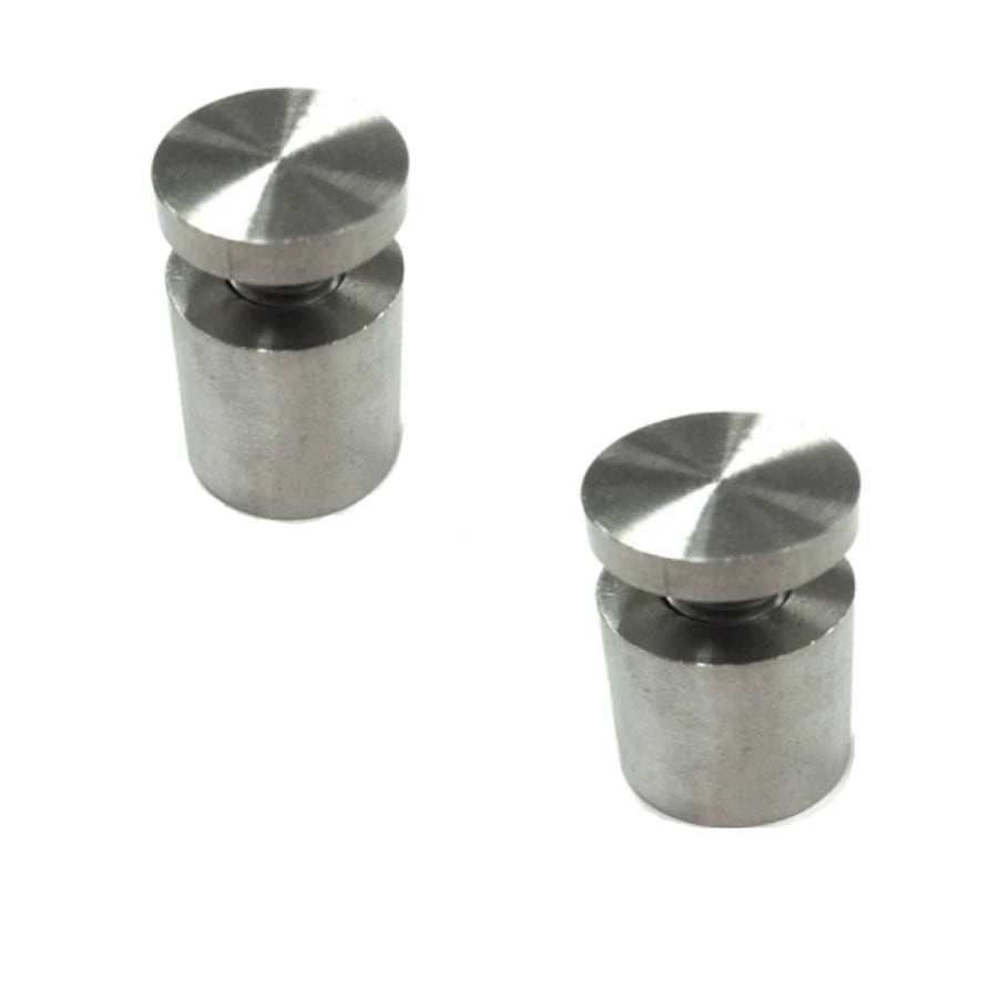 Factory Cnc Machining Precision Custom  Steel/aluminum Standoff 5/16" Threaded Weld Washers Aluminum Threaded Spacers Standoffs