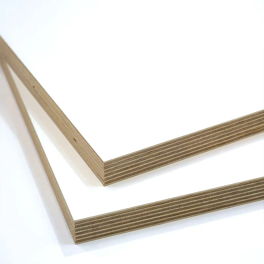 1220x2440 18mm White Poplar Modern First-Class Waterproof Melamine Laminated Plywood