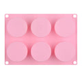 Round Cylinder Silicone Molds Kitchen Baking Tools for Making Chocolate Macaron Candy Cookies Muffin Brownie Cake Pudding