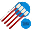 Lint Free Large Rectangular Microfiber Swab Car Cleaning Detailing Swab Cleanroom Swab for Precision Cleaning